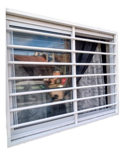 Reja Caño Horizontal Tubo Para Ventana 60x110 0