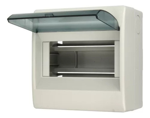 Caja Din P/ Termicas 6 Bocas Con Puerta Para Aplicar Kalop 1
