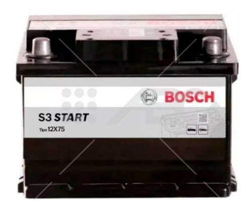 Bateria 12x75 Bosch Automovil 51ah 12v S3 Start 276x175x175 0