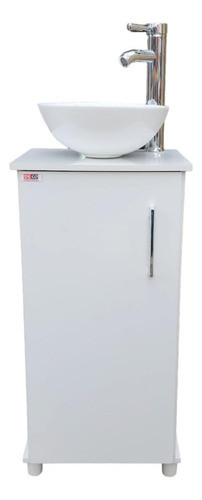 Mueble Baño Completo Bacha + Mueble +grifería + Válvula Deco 0