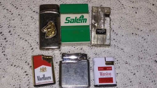 Encendedores Metálicos Coleccionable Precio X Lote 0