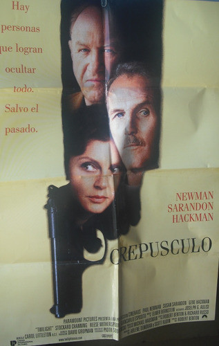 Afiche Original De La Película Crepúsculo Con Paul Newman 0