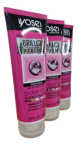 Iyosei Shampoo Brillo Extremo Iluminación Ceremidas 230 Ml 1