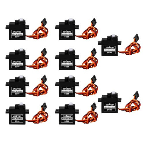 Controles De U.s. 10 X Sg90 Micro Servo Motor Rc Helicóptero 0
