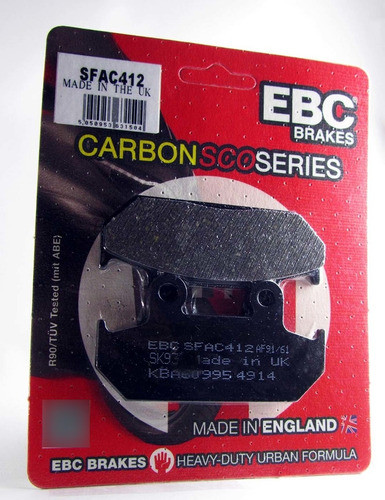 Pastilla Freno Ebc Sfac412 Suzuki An 250 400 Burgman La Cuad 1