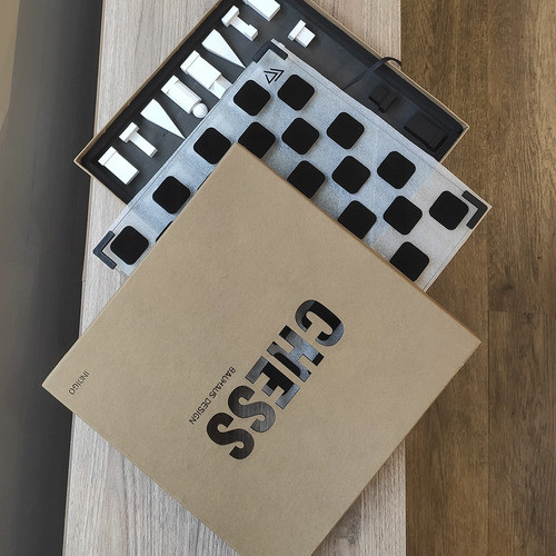 Juego Ajedrez Premium Diseño Bauhaus 1