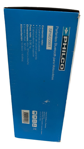 Parlante Moto Bt Philco Detalles En La Caja 1