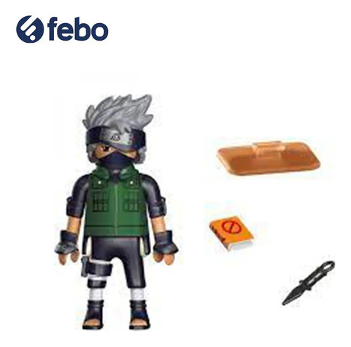Kakashi Naruto Juguete Niños Shippuden Playmobil 71099 Febo 1