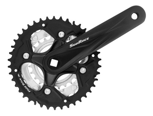 Bielas Bicicleta Sunrace M500 170 Mm 42/34/24 Comp Shimano 0