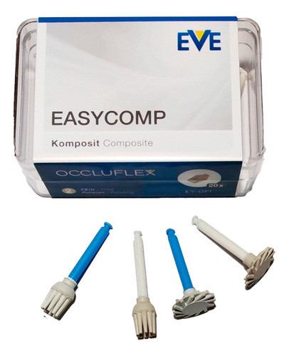 Kit Pulido Composite Eve Easycomp X 8 Pulidores Odontologia 0