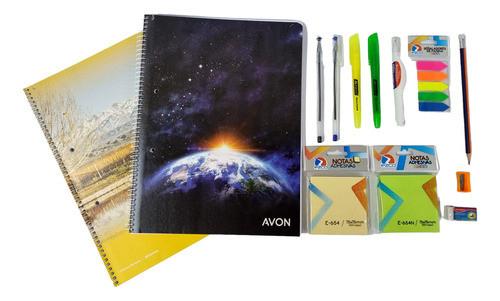Kit Set Combo Utiles Escolar Universitario 13 Piezas 1