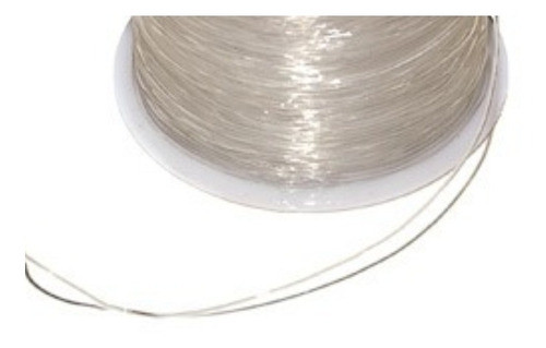 Tanza Elástica 0.7 X20 Metros. Ideal Pulseras 0