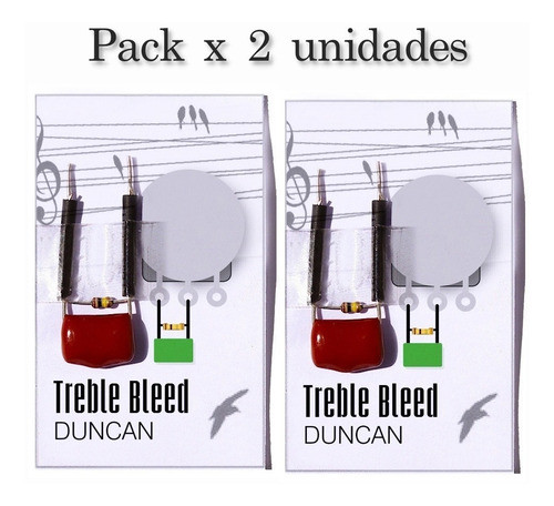 Kit Treble Bleed Duncan/pack 2 Unidades 0
