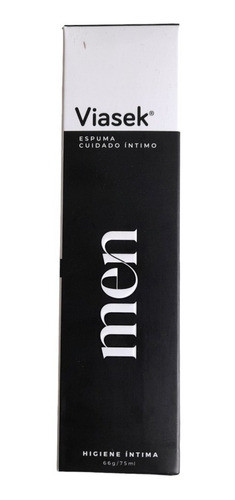 Viasek Espuma Men Cuidado Intimo 75ml 0