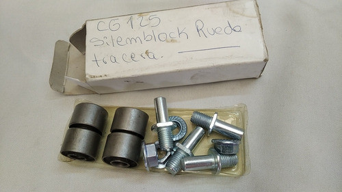 Kit Silenblock Rueda Trasera Honda Cg 125 1