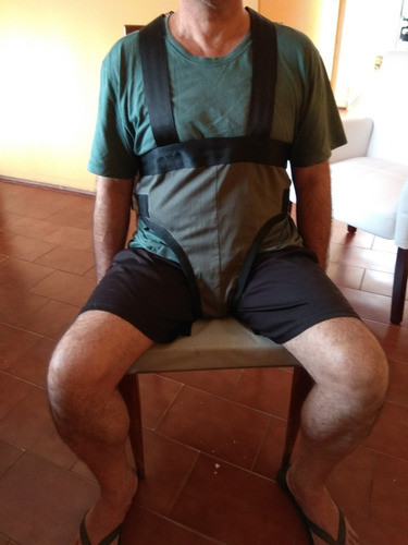 Seguridad P/silla De Ruedas,sillón O Silla Común Cinturón 0