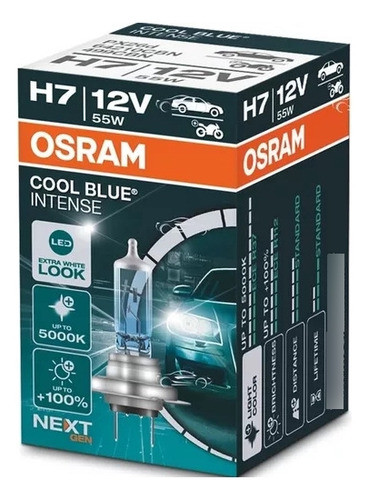 Lampara H7 Cool Blue Intense Px26d 12v 55w Osram 64210cbi 0