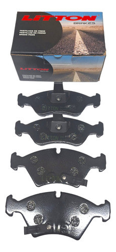 Kit X4 Pastillas De Freno Litton Chevrolet Meriva 1.8 1
