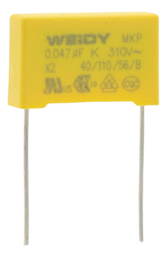 4 Capacitores Polipropileno 0.047uf X2 47nf 310v Ac Mkp 473 0