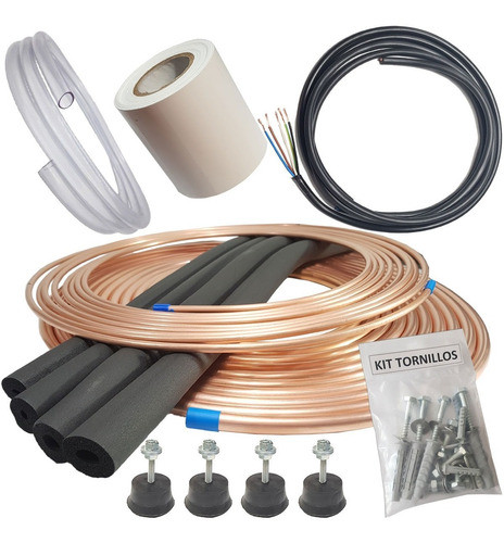Kit 3 Mt Instalacion Aire Acondicionado Split 3000/4500 Frig 0