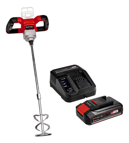 Mezclador Pintura Bindafix Einhell 18v + Cargador Y Bateria 0