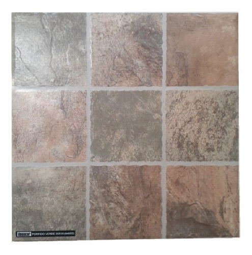 Ceramica Barata Porfido Verde Apta Exterior Terraza Y Patio Alto Transito 35x35 0