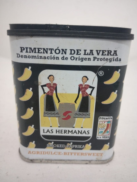 Decorativa Lata Pimentón  Las Hermanas  (españa) 0