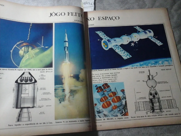 Veja Magazine No. 20 – January 22, 1969 | UFOs, Cinema, Zé Keti, Wesley Duke Lee | Brazilian News Magazine | Used
