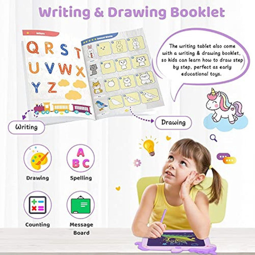 Tableta De Escritura Lcd Para Niños, Tablero De 1