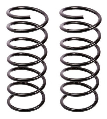 Kit X2 Amortiguadores Delanteros C/ Espirales Vw Gol Power 1