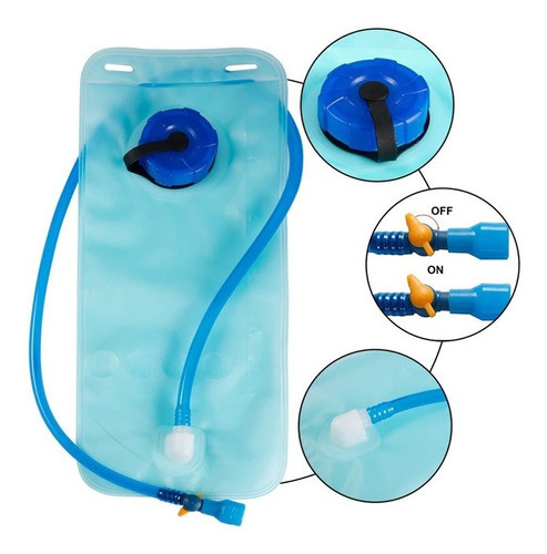Repuesto Bolsa Agua Hidratación Mochila Camelback Bici Mtb R 0