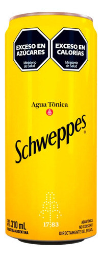 Agua Tonica Schweppes 310ml  X16 1