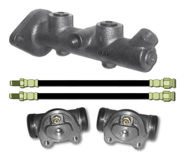 Kit Bomba De Freno + 2 Cilindros + 2 Flex Del Renault 18 1 Kit Bomba De Freno + 2 Cilindros + 2 Flex Del Renault 18 1