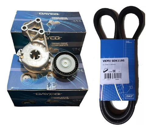 Kit Tensor Poliv Dayco Y Correa Vw Bora 2.0 8v -1.8t -1.9tdi 0