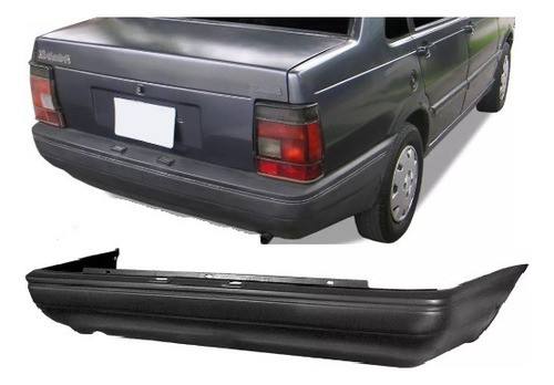 Paragolpe Trasero Fiat Duna Negro 1988 1989 / 2002 Envios 0