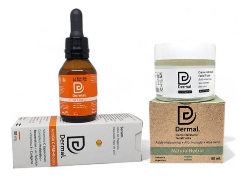Kit Serum Vitamina C + Crema Hidratante Anti Edad 0