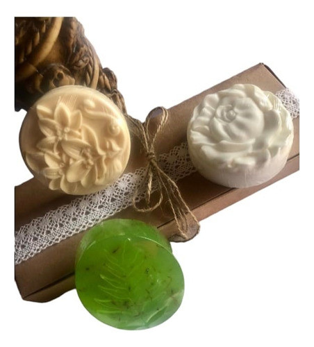 Jabón Artesanal Aceite Tea Tree Y Caléndula Packx3 Queoferta 0