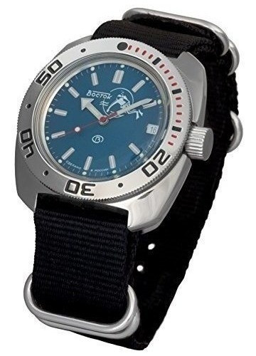 Vostok Anfibio Automatico Reloj De Pulsera Para Hombres Buzo 1