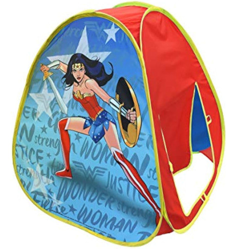 Sunny Days Entertainment Wonder Woman Pop Up Play Tent - Cas 0