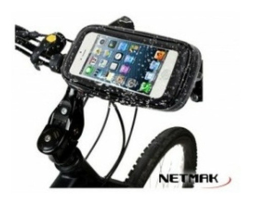 Soporte Celular Funda Impermeable Bici/moto Netmak Nm Hc15 1