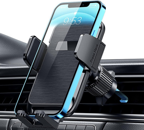 Soporte Teléfono Ventilación Coche Clip Celular Manos Libres 1