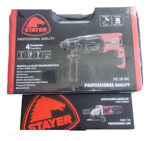 Kit Stayer Sab720 + Hd26bk Stayer H15sy-kit/2 1