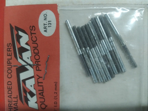 Clevis Acero Conectores Varilla X 10 Avion Aeromodelismo Rc 1