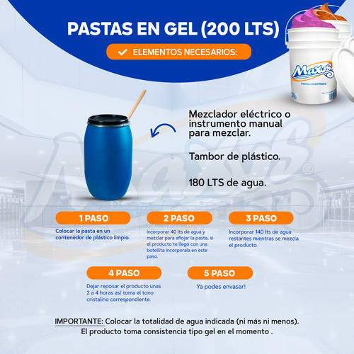 Pasta Desengrasant Ecologico Vegetal Para 200 Lts 1