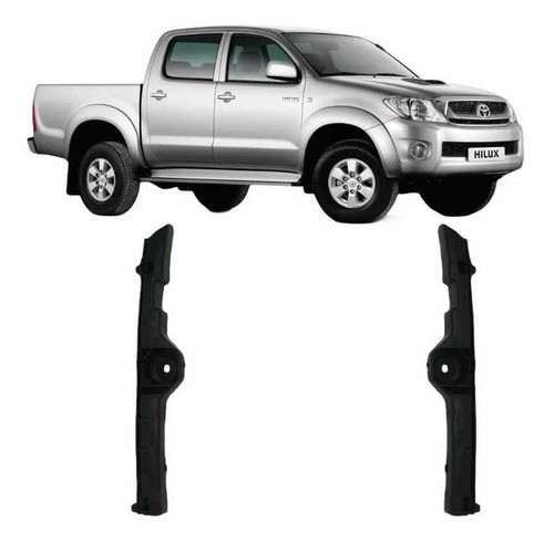 Juego Soporte Paragolpe Hilux 2005-2006-2007-2008-2009-2010 0