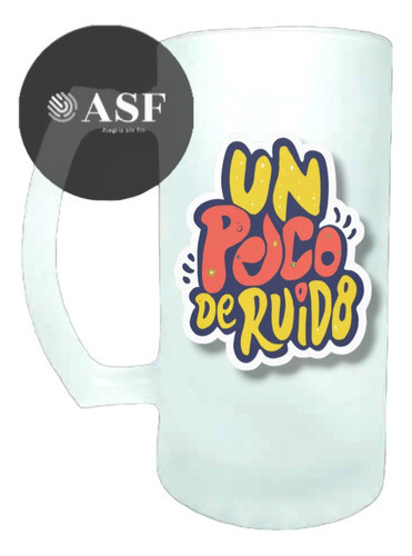 Chopp De Vidrio Esmerilado - Un Poco De Ruido 0