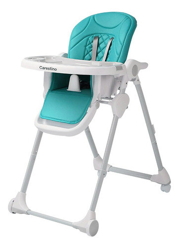 Silla De Comer Carestino Petra Aguamarina Plegable 0