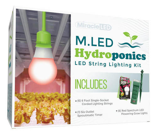 Hidroponía Led De Interior Kit De Luz De Crecimiento I... 0