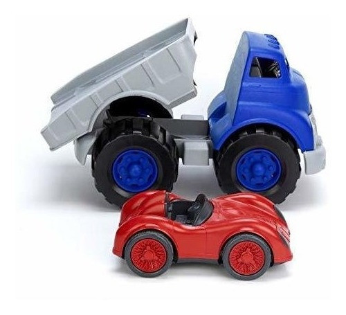 Green Toys Flatbed Y Racecar Ffp 1