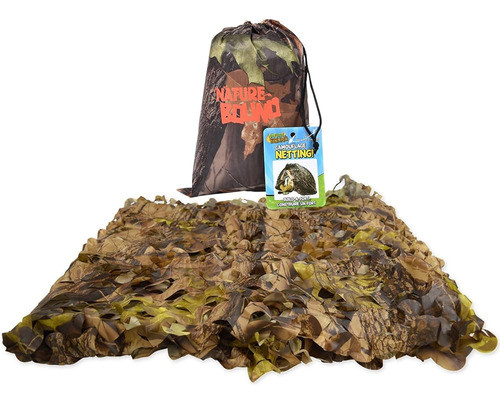 Nature Bound Camo Netting Kids Fort, 5 Pies X 9 Pies, Patrón 0